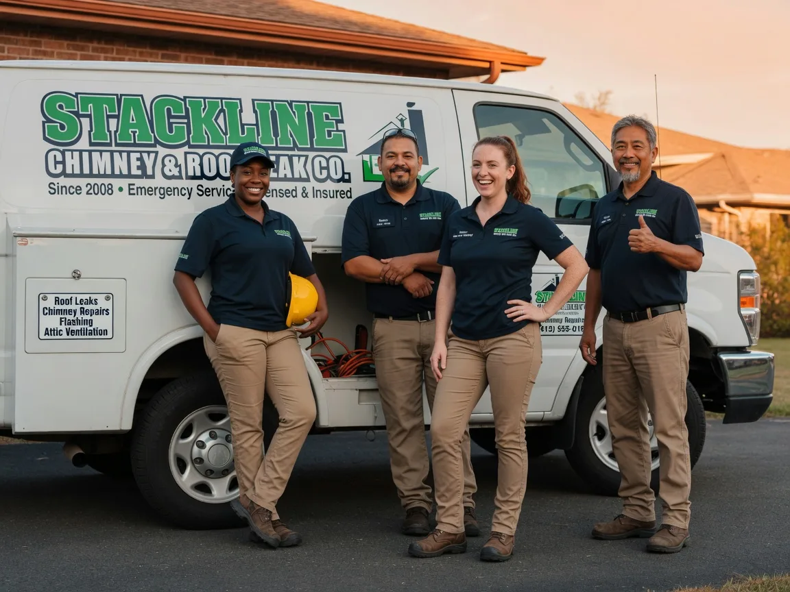 Chimney flashing repair company in Wallops Island, VA
